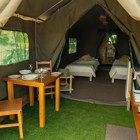 Safari Glamping Portugal Gazelle Luxuszelt