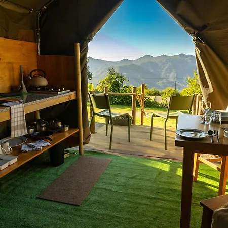 Safari Glamping Portugal Gazelle Luxuszelt
