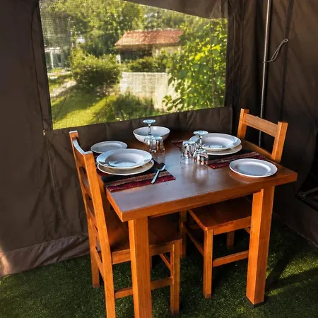 Safari Glamping Portugal Gazelle Luxuszelt
