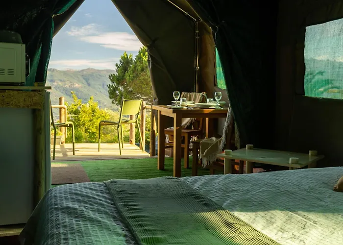 Safari Glamping Portugal Gazelle ラグジュアリーテント