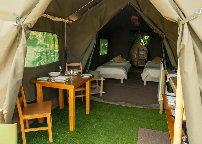 Safari Glamping Portugal Gazelle ラグジュアリーテント