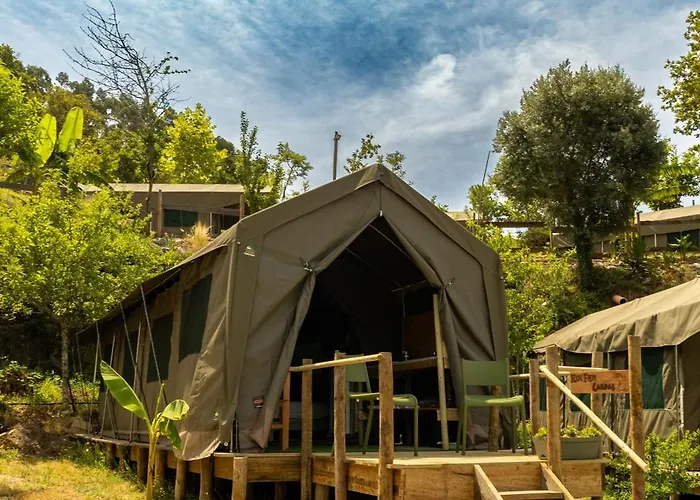 럭셔리텐트 Safari Glamping Portugal Gazelle Ventosa (Braga)