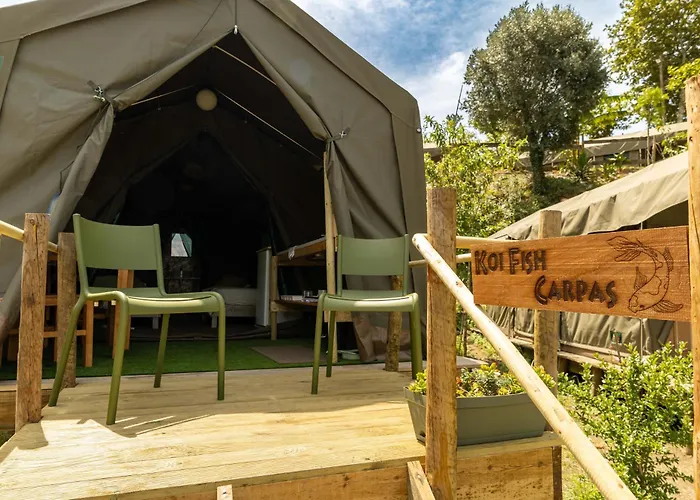 Safari Glamping Portugal Gazelle 럭셔리텐트 *